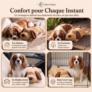Peluche Cœur Doux — Battement de cœur apaisant